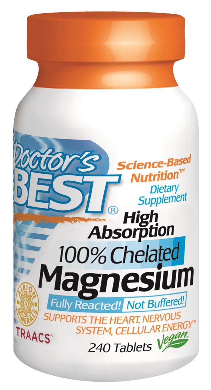 Doctor's Best High Absorption Magnesium Tablets