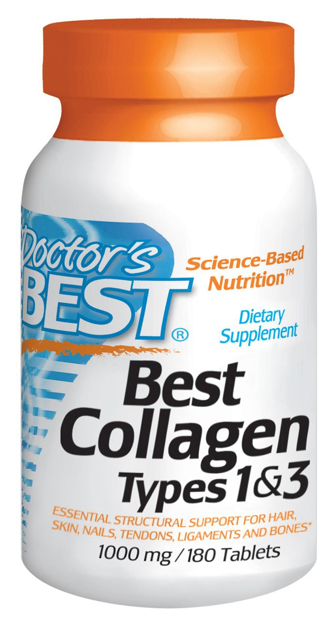 Doctor's Best Collagen Types 1 & 3 Tablets 180