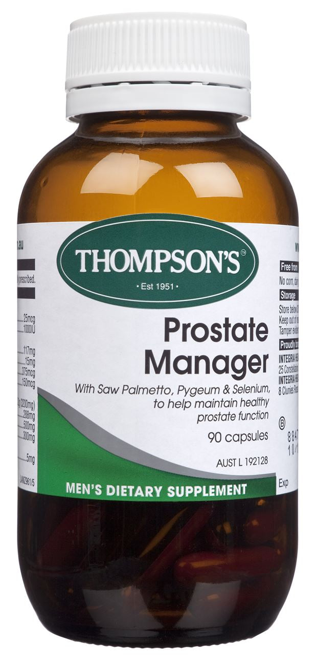 Thompsons Prostate Manager Capsules 90