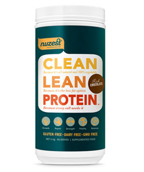 Nuzest Clean Lean Protein Golden Pea Isolate Rich Chocolate 1kg