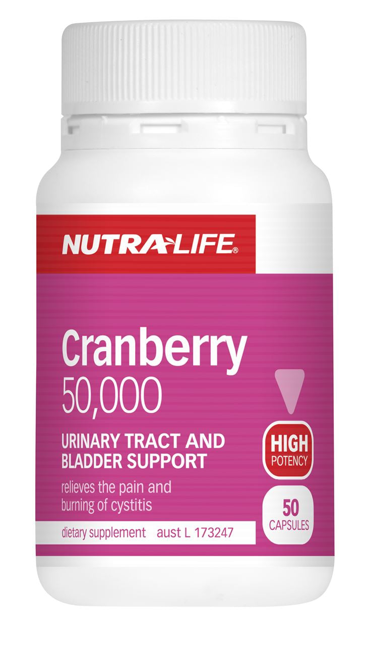 Nutra-Life Cranberry 50000 Capsules 50