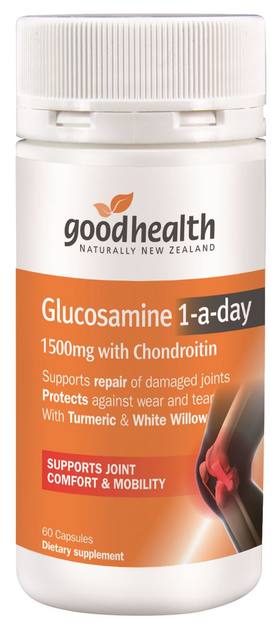 Good Health Glucosamine 1-a-day 1500mg with Chondroitin Capsules 60