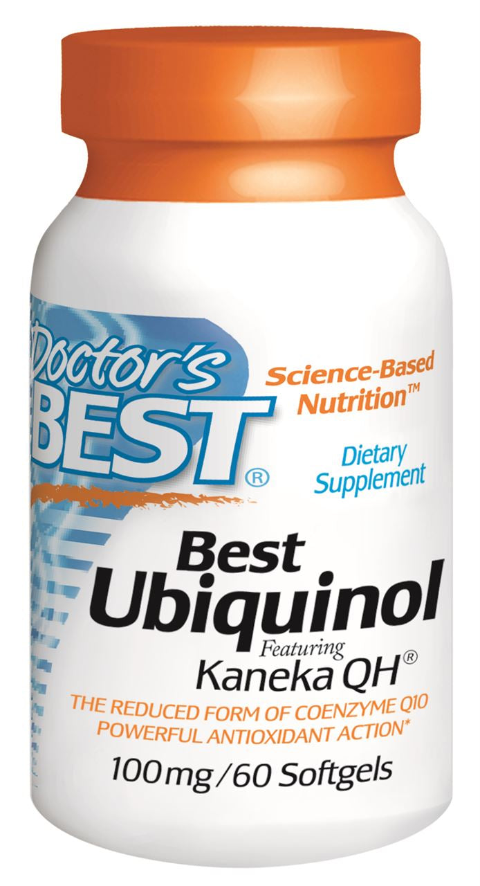 Doctor's Best Ubiquinol featuring Kaneka QH 100mg Capsules 60