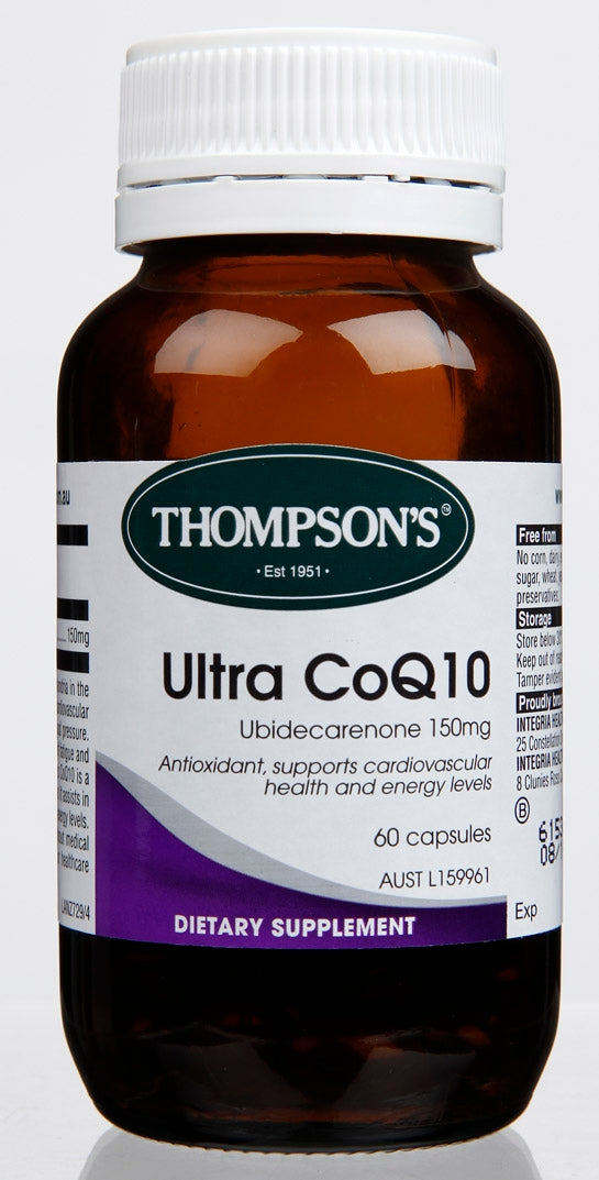 Thompsons Ultra CoQ10 150mg Capsules 60-DISCONTINUED-