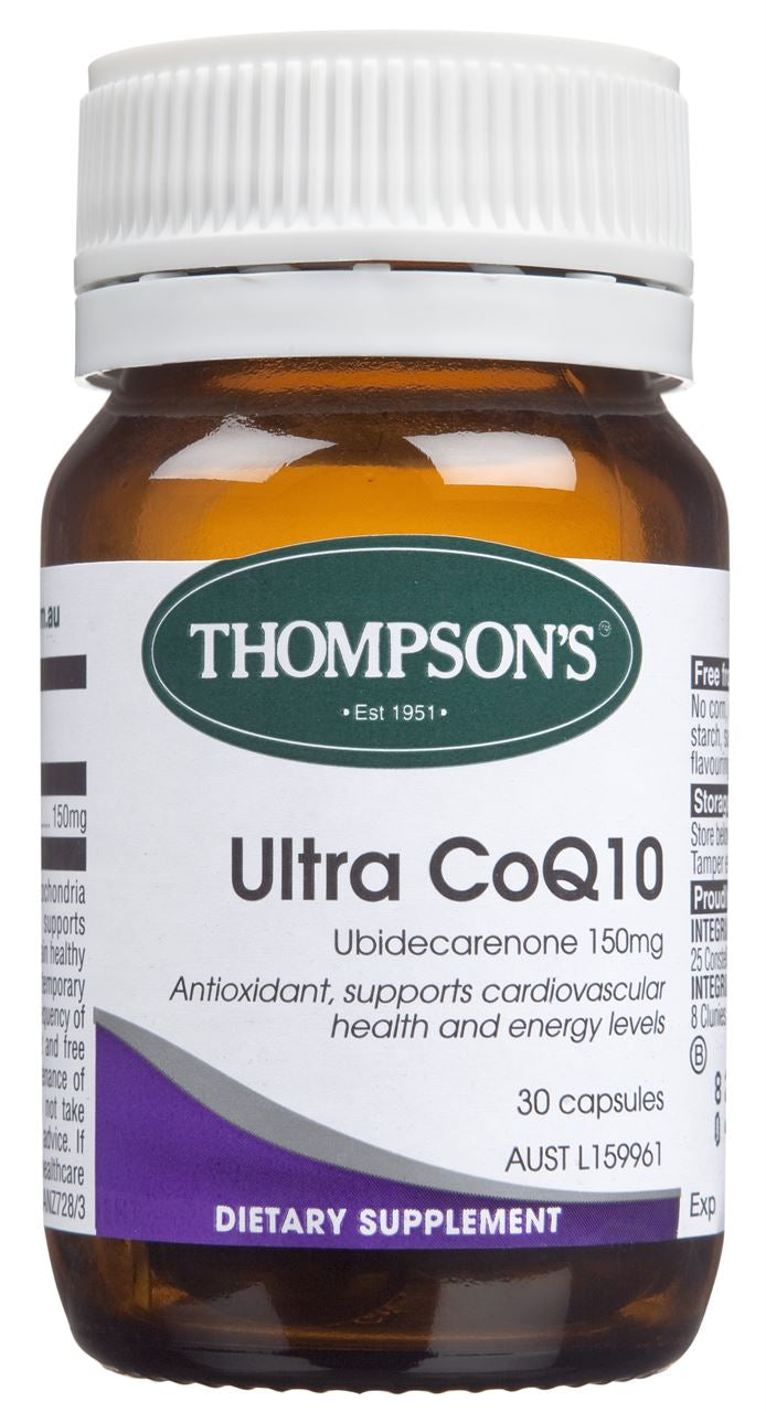 Thompsons Ultra CoQ10 150mg Capsules 30-DISCONTINUED-
