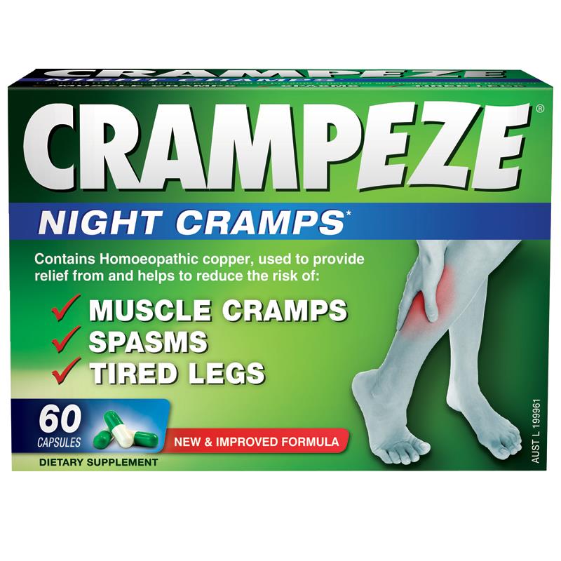 Crampeze Night Cramp Capsules 60