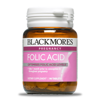 Blackmores Folic Acid 500mcg Tablets 90