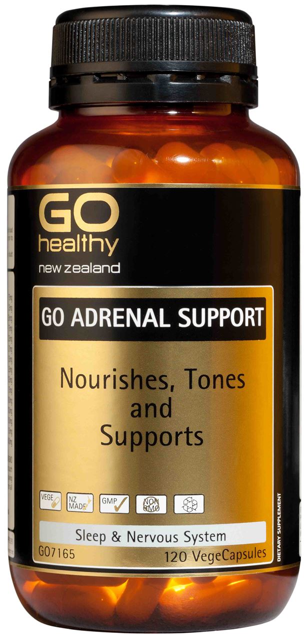 Go Healthy Adrenal Support Capsules 120