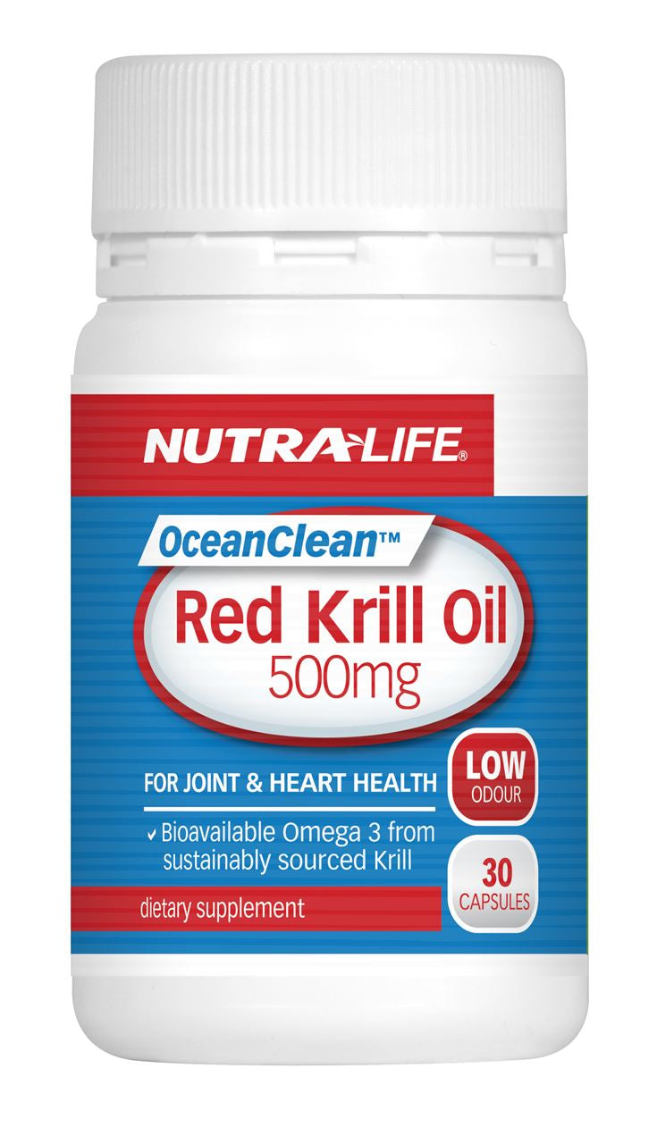 Nutra-Life OceanClean Krill Oil 500mg Capsules 30
