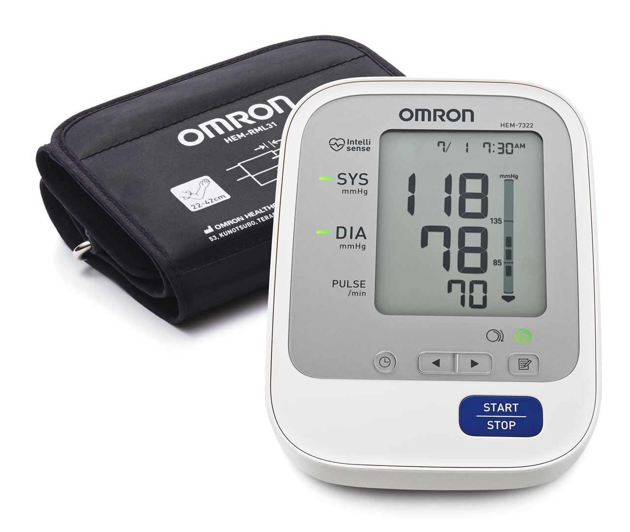 Omron Automatic Blood Pressure Monitor HEM-7322 Premium