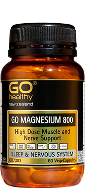 Go Healthy Magnesium 800 Capsules 60