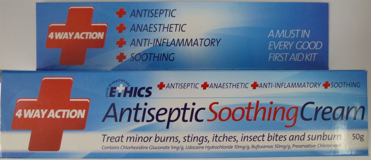 Ethics Antiseptic Soothing Cream 50g