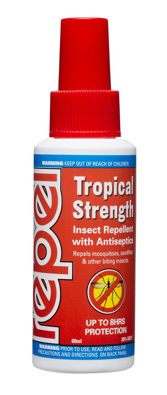 Repel Tropical Strength Insect Repellent Pump Spray 60ml