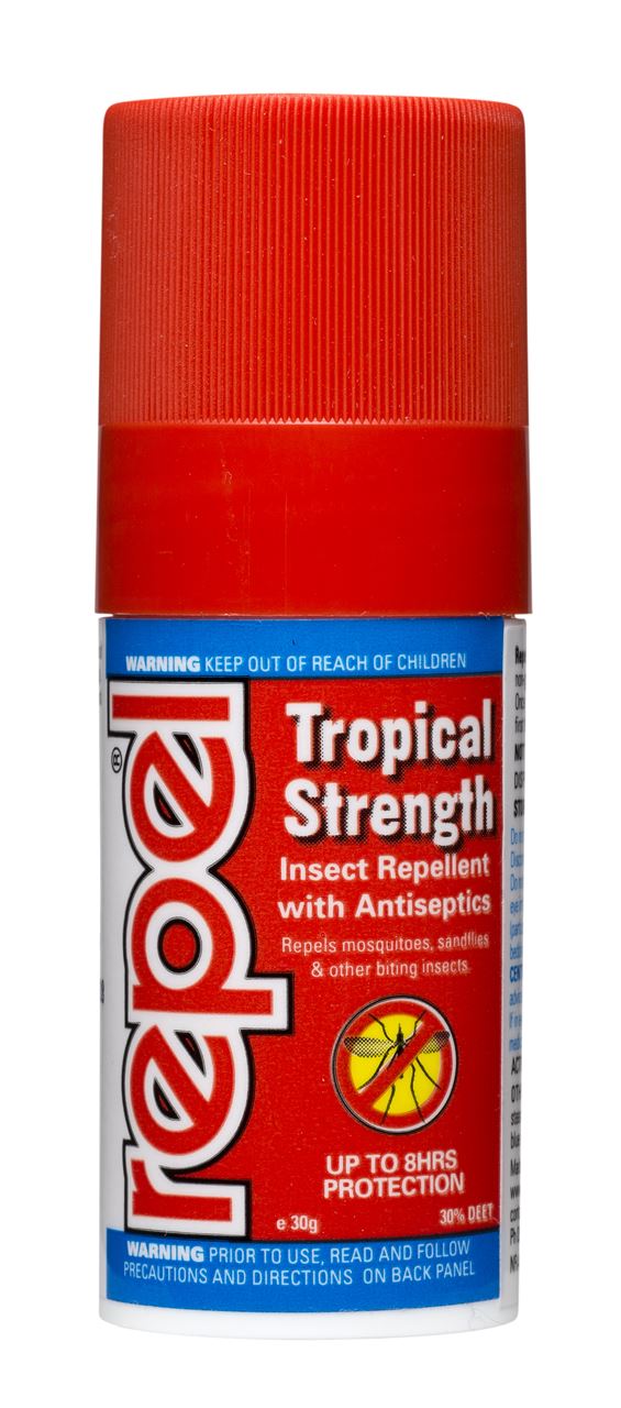 Repel Tropical Strength Insect Repellent Stick 30g