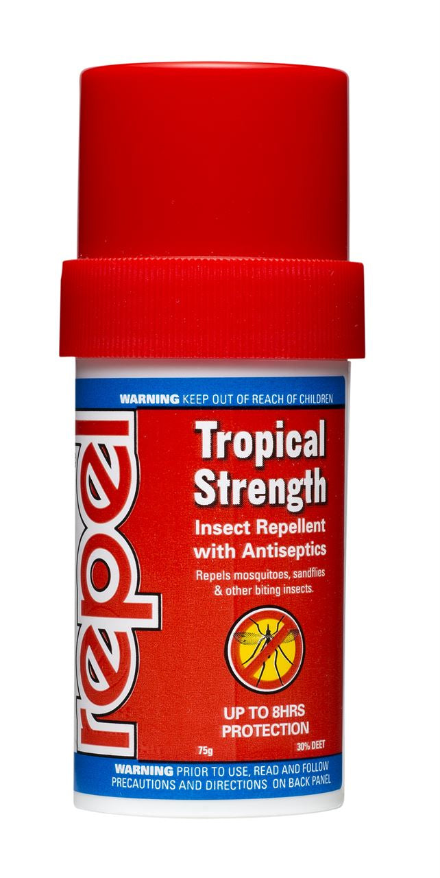 Repel Tropical Strength Insect Repellent Stick 75g