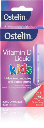 Ostelin Vitamin D Liquid for Kids 20ml