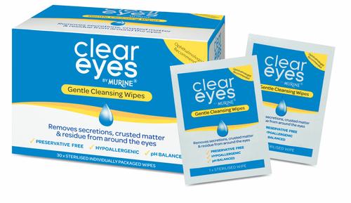 Clear Eyes by Murine Wipes 30