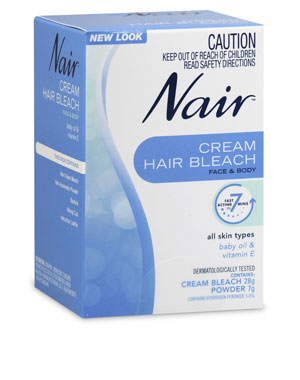 Nair Cream Hair Bleach Kit for Face and Body