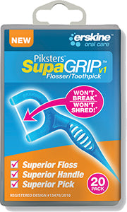 Piksters Floss-Picks SupaGrip 20