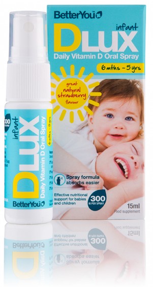 DLux Infant Daily Vitamin D Oral Spray 15ml