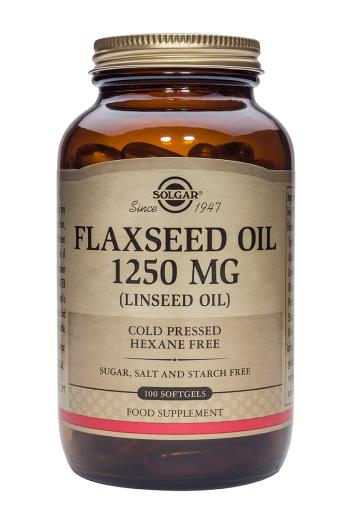 Solgar Flaxseed Oil 1250mg Capsules 100