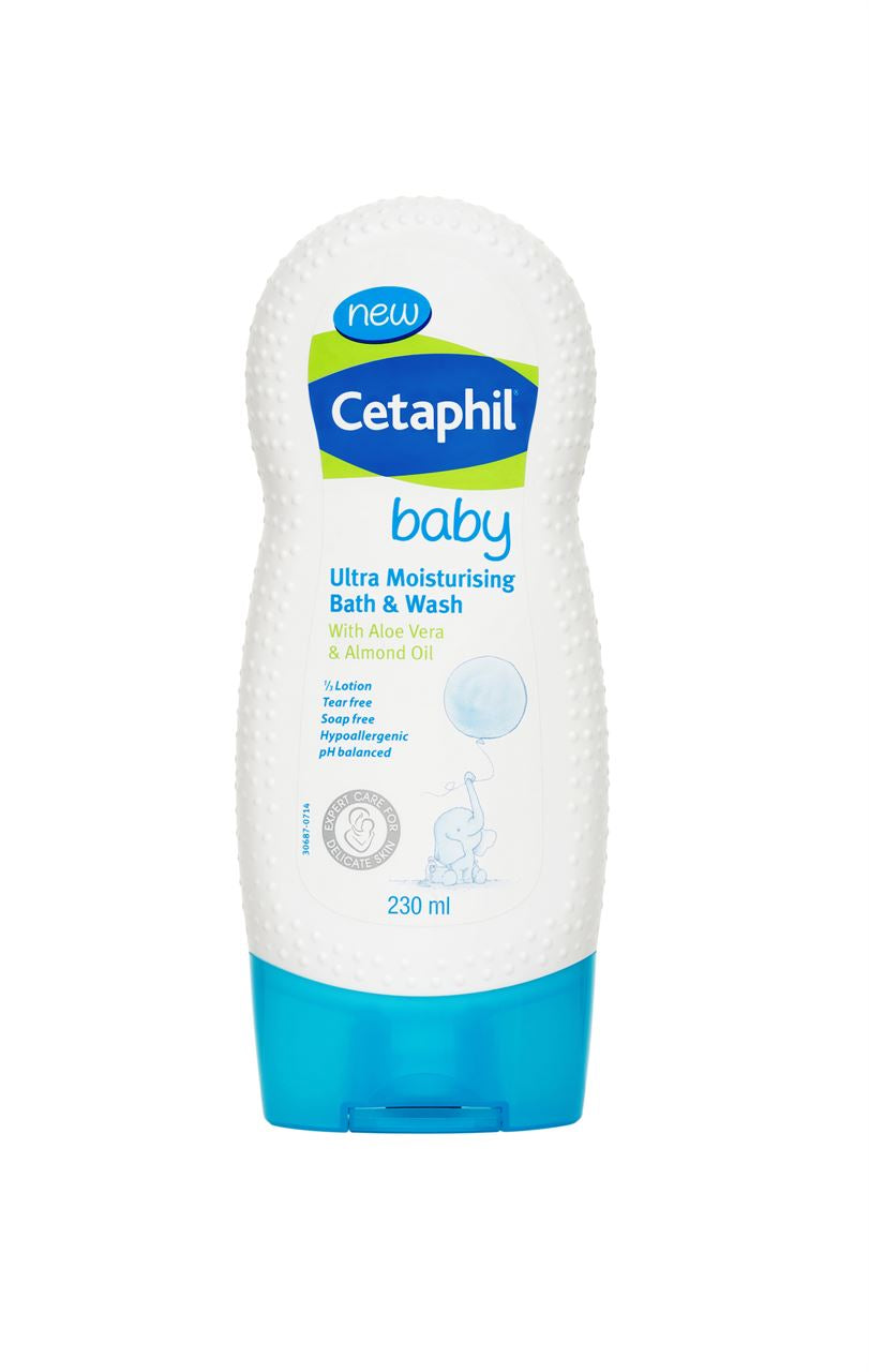 Cetaphil Baby Ultra Moisturising Bath & Wash 230ml