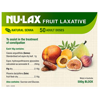 Nu-Lax Fruit Laxative 500g 