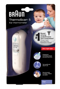 Braun ThermoScan 5 Ear Thermometer ExacTemp IRT 6030