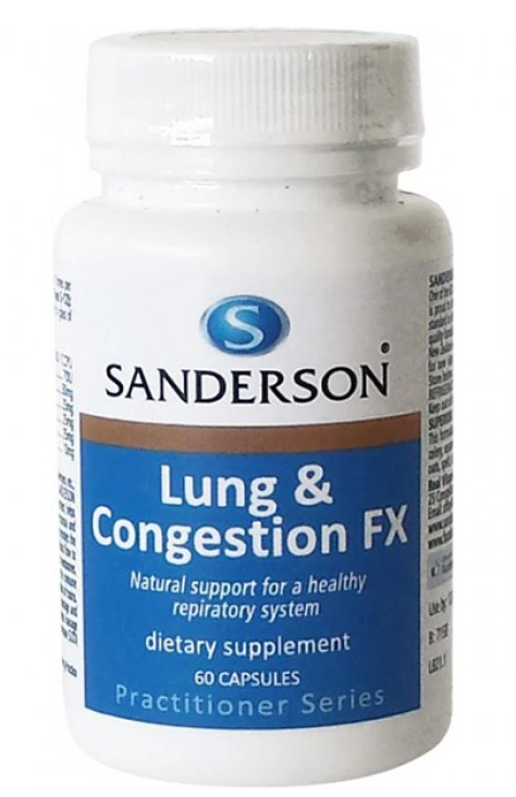 Sanderson Lung & Congestion FX Capsules 60