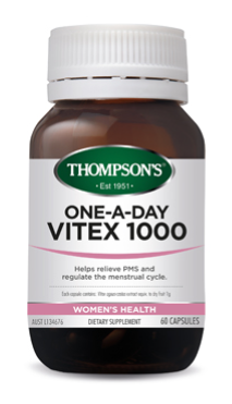 Thompsons Vitex 1000mg Vegetarian Capsules 60