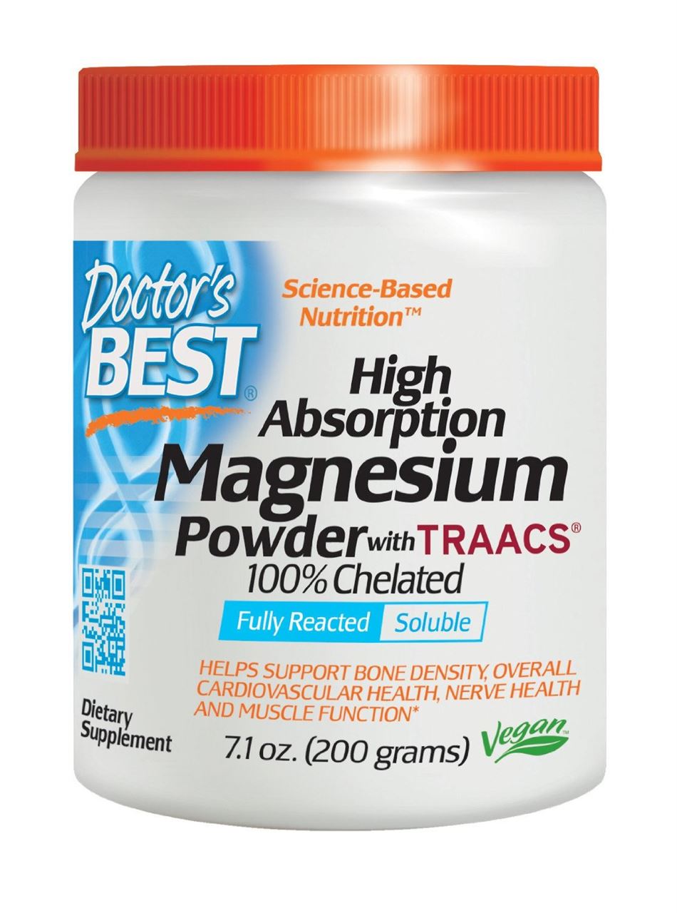 Doctor's Best High Absorption Magnesium Powder with TRAACS 200g