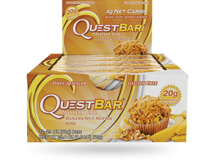 Quest Bar Banana Nut Muffin 60g x 12