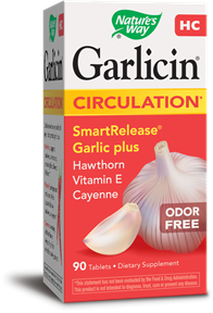 Nature's Way Garlicin Circulation HC Tablets 90