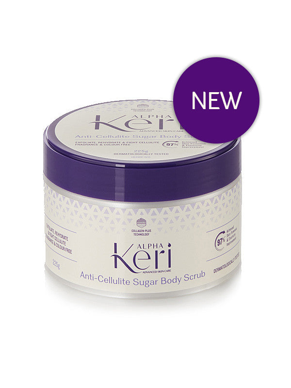 Alpha keri Anti-Cellulite Sugar Body Scrub 225g