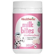 Healtheries Milk Bites Strawberry Flavour 50