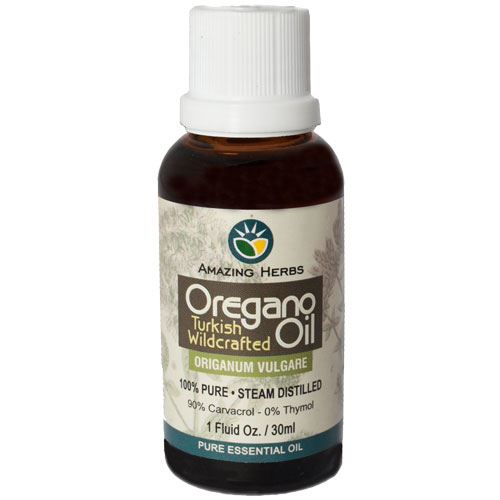 Amazing Herbs Oregano Oil Turkish Wildcrafted 30ml