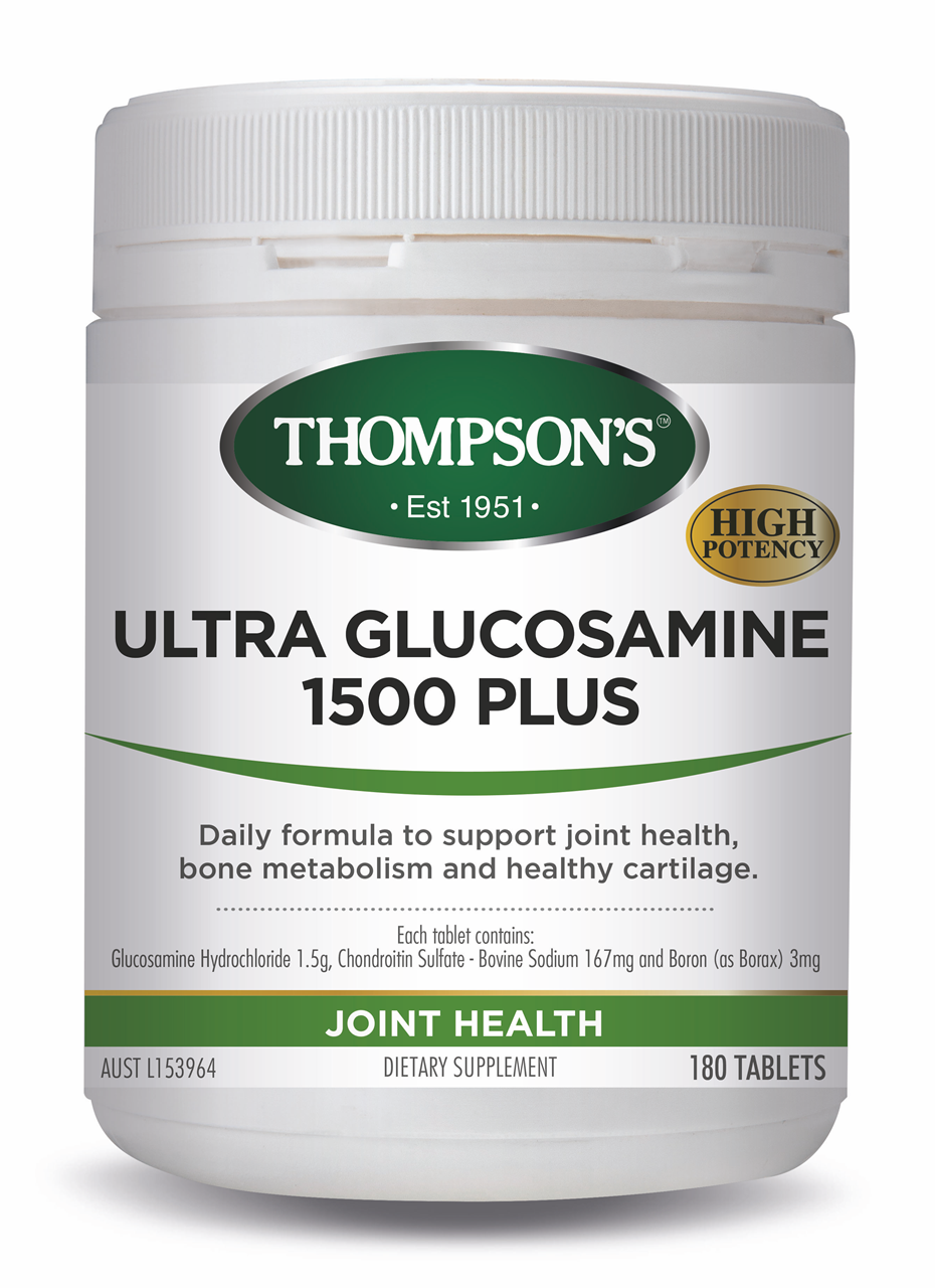 Thompsons Ultra Glucosamine 1500mg Tablets 180