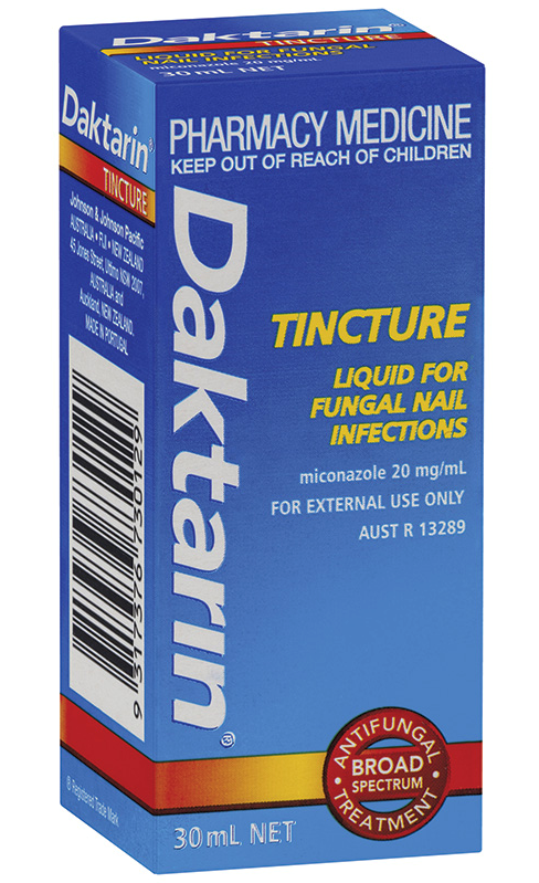 Daktarin Tincture Liquid for Fungal Nail Infections 30ml - Limit of 1 per customer