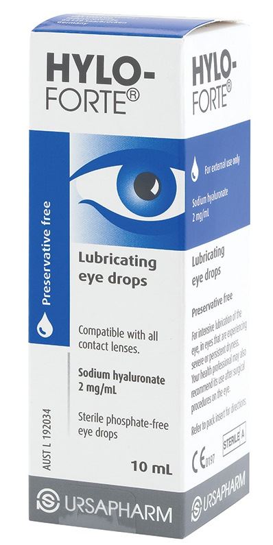 Hylo Forte Lubrication Eye Drops 10ml