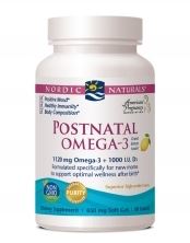Nordic Naturals Postnatal Omega-3 Capsules 60