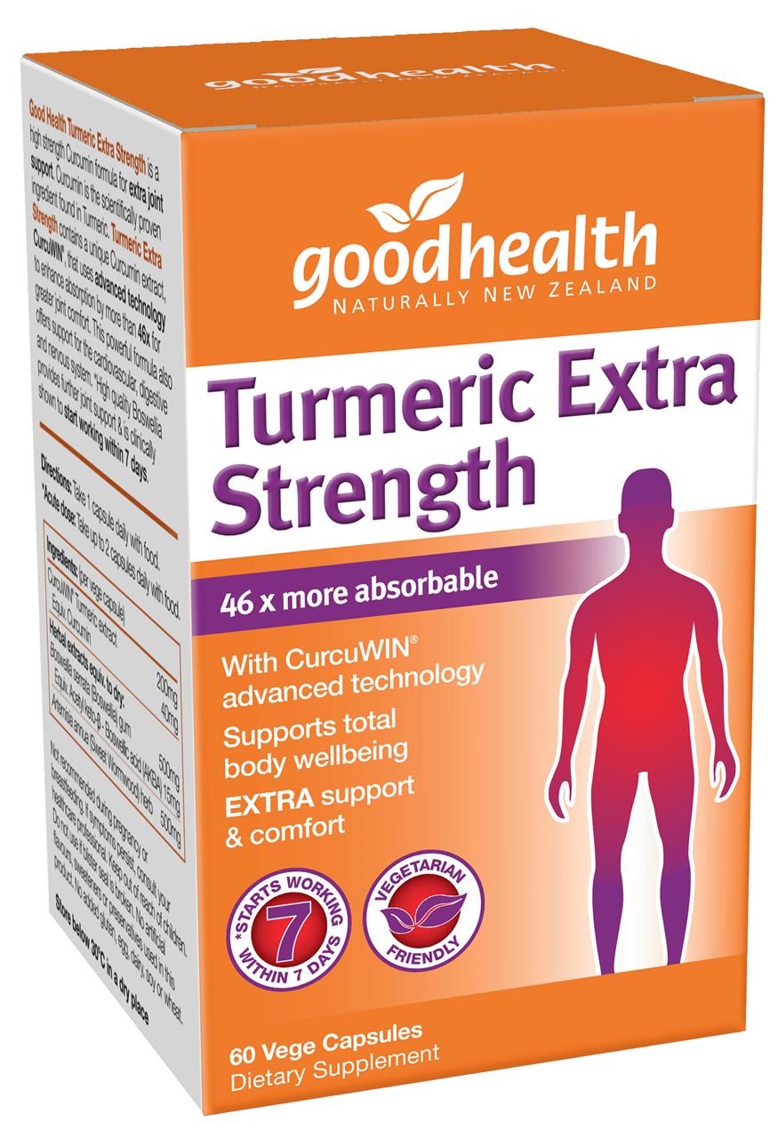 Good Health Turmeric Extra Strength Capsules 60