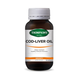 Thompsons Cod Liver Oil Capsules 100