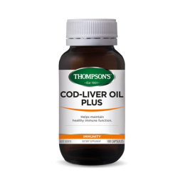 Thompsons Cod Liver Oil Plus Capsules 100