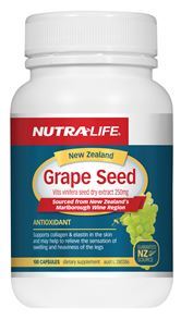 Nutra-Life New Zealand Grape Seed 30,000 Capsules 100