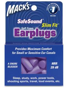 Macks Slim Fit Soft Foam Ear Plugs 5 Pair