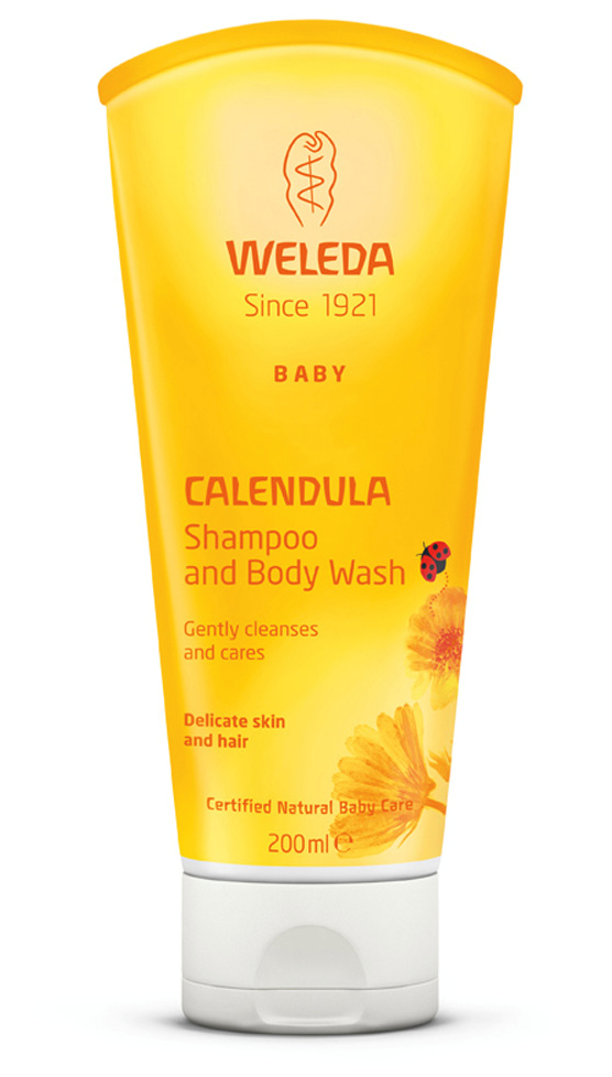 Weleda Baby Calendula Shampoo and Body Wash 200ml