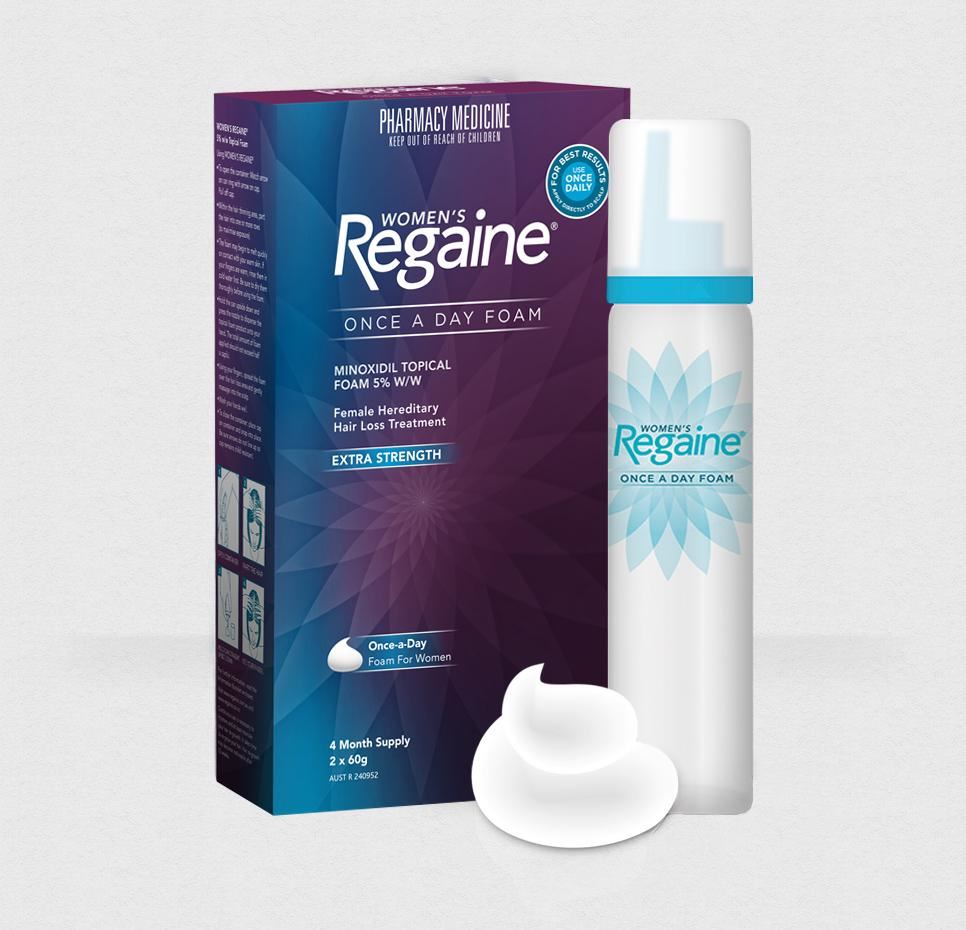 Regaine For Women Extra Strength Foam 120g - 4 Months
