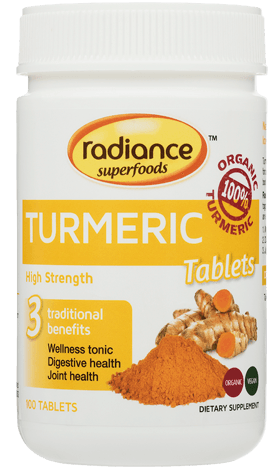 Radiance Superfoods Turmeric Tablets 100