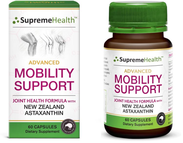 Supreme Health Advanced Mobility Support Astaxanthin Capsules 60
