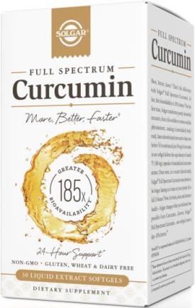 Solgar Full Spectrum Curcumin Softgels 30